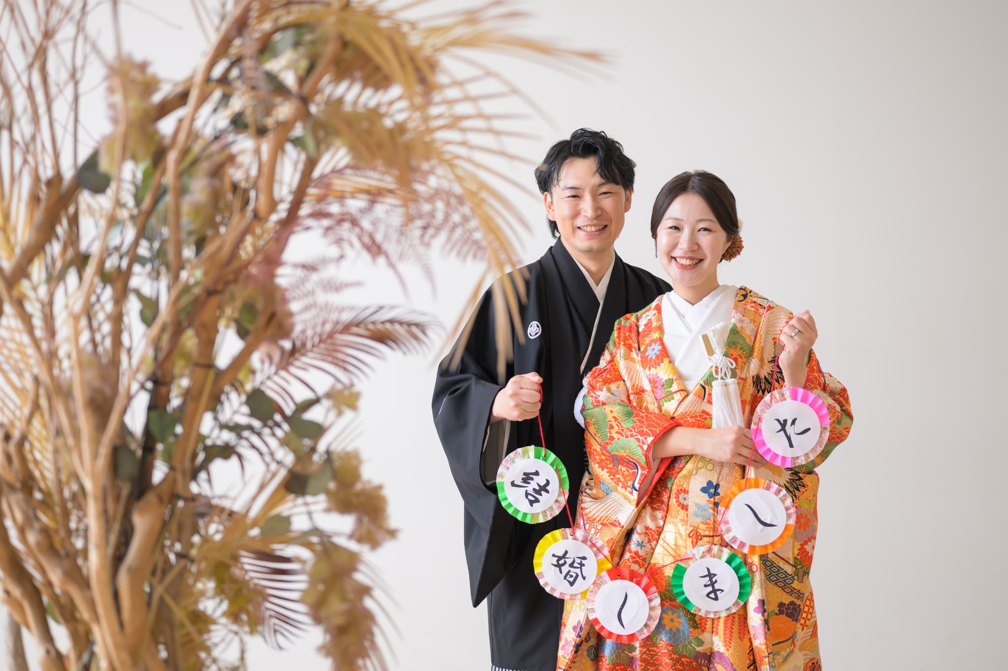 「好き」をカタチにした、おふたりらしい和装フォト